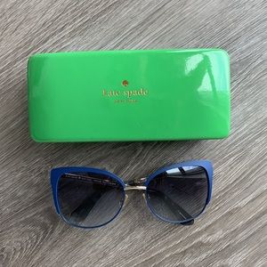 Kate Spade ♠️  Blue Sunglasses 😎 with original box